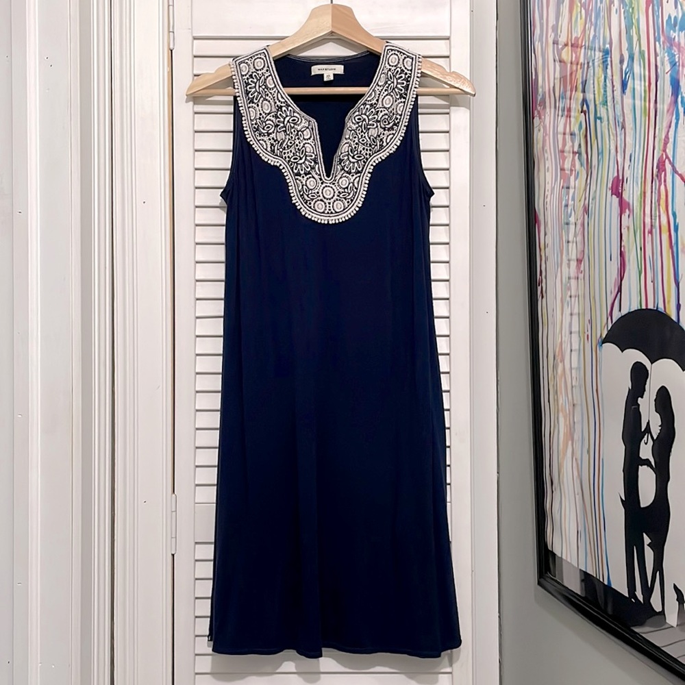 Max Studio Sleeveless Swing Dress